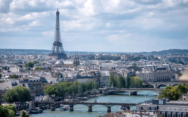 Paris manzarası